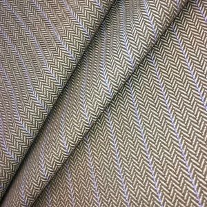 3 Yards OUTDOOR Sunbrella Herringbone Stripe lavender